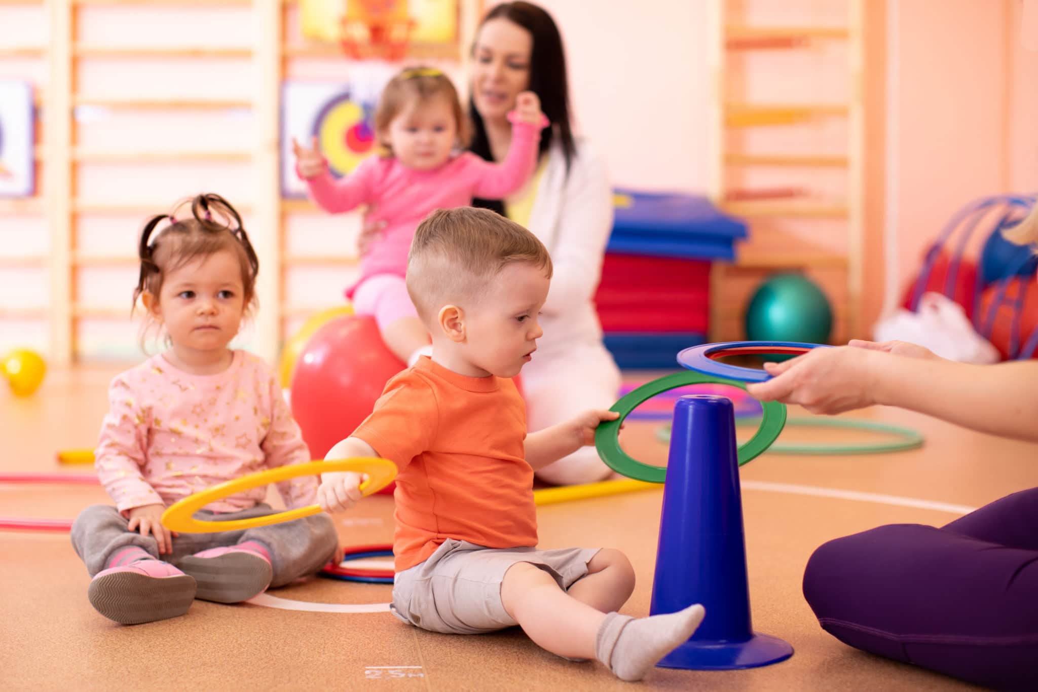 enfants crèche