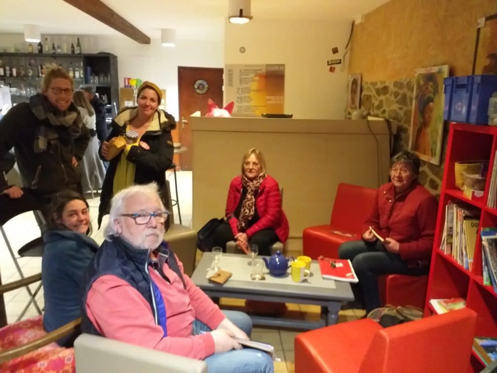 visite de La Cambuse par le GT "territoire inclusif"