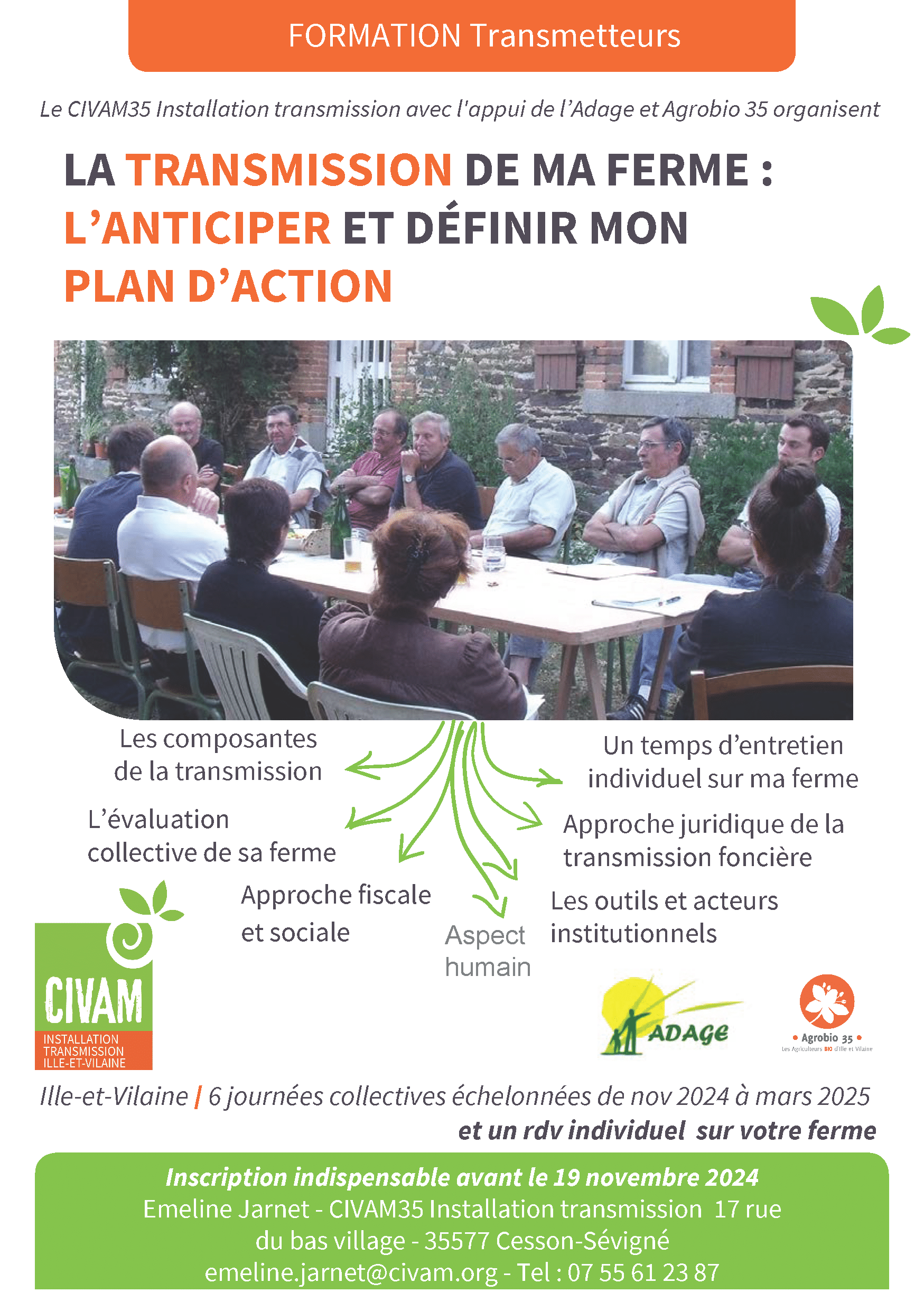 Atelier transmission ferme